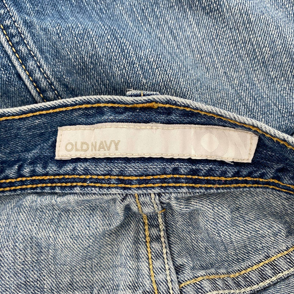 Old Navy High-Waisted Distressed Jean Skirt  14 MOVING SALE!!!! - Picture 4 of 6